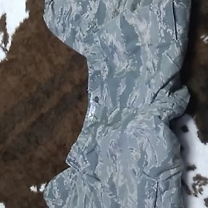 Mens US Military Air Force Utility 36 xs 50% cotton 50% nylon camo